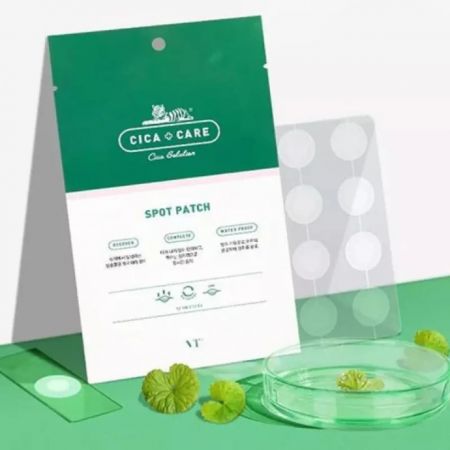 VT Cosmetics upokojujúce a hojivé náplasti na akné Cica Spot Patch, 48ks