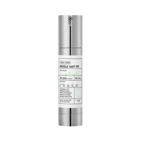 VT Cosmetics mikroihličkový booster na tvár pre zlepšenie textúry pleti Reedle shot 100,50ml