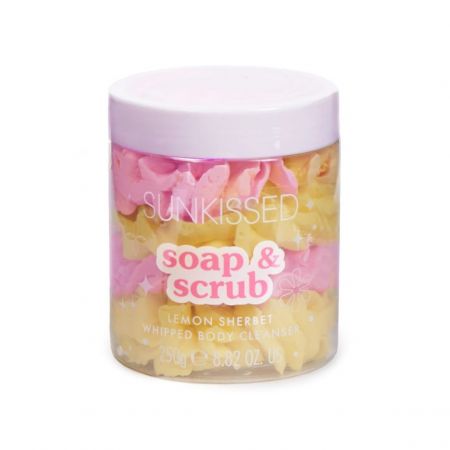 Sunkissed mydlový peeling Soap & Scrub, Lemon Sherbet, 250g