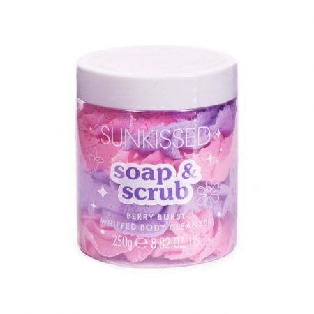 Sunkissed mydlový peeling Soap & Scrub, Berry Burst, 250g