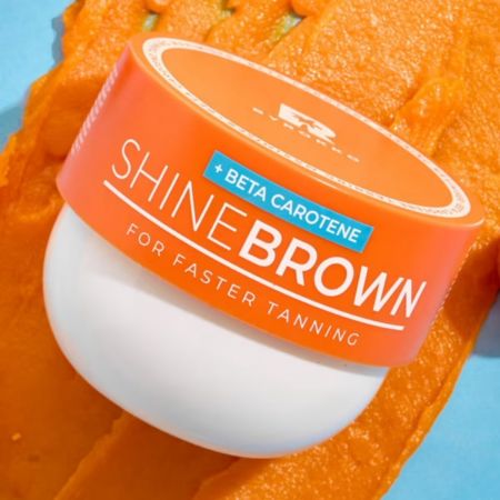 Byrokko opaľovací krém s beta-karoténom pre intenzívne opálenie Shine Brown, 210ml