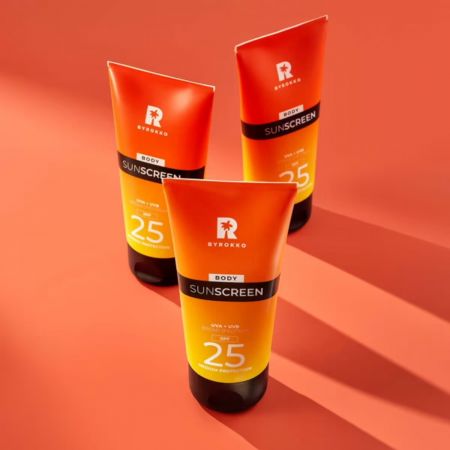 Byrokko opalovací krém na tělo SPF25, 150ml