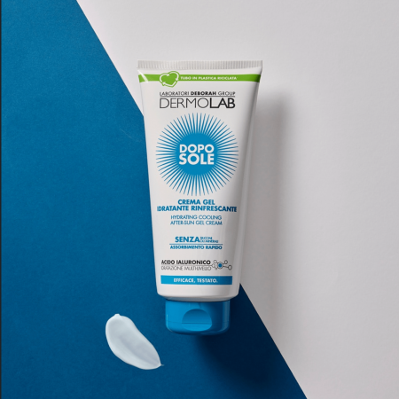 DermoLab hydratačný chladiaci gélový krém po opaľovaní, 300 ml