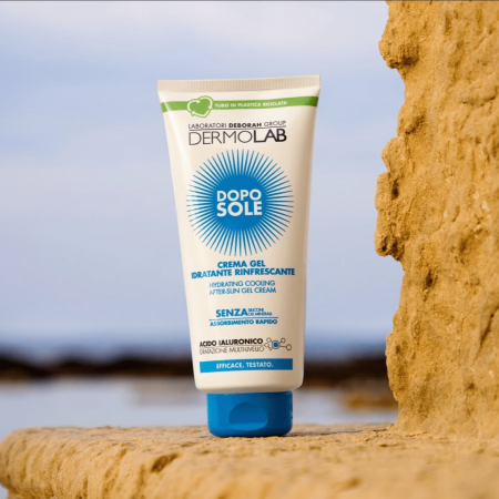 DermoLab hydratačný chladiaci gélový krém po opaľovaní, 300 ml