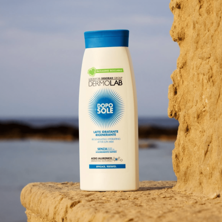 DermoLab regeneračné, hydratačné telové mlieko po opaľovaní, 400ml