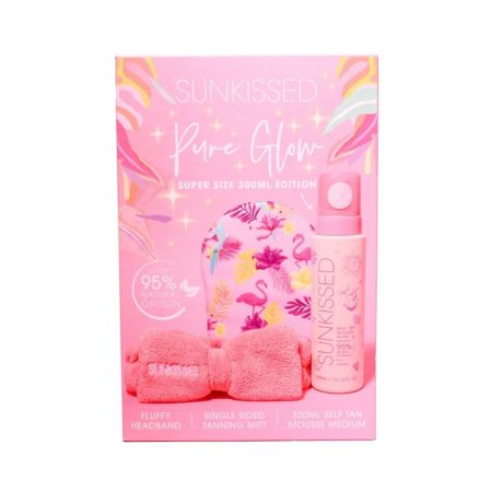 Sunkissed sada pre dokonalé opálenie Pure Glow, Medium Bundle