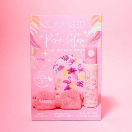 Sunkissed sada pre dokonalé opálenie Pure Glow, Medium Bundle