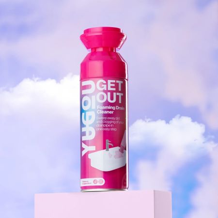 Yugou penový čistič odpadov a odtokov GET OUT, 450ml