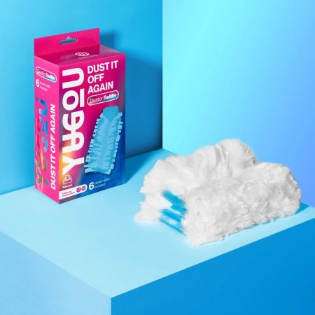 Yugou náhradná hlavica na prachovku DUST IT OFF AGAIN, 6ks