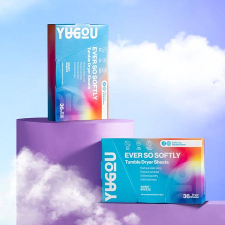 Yugou vonavé obrúsky do sušičky EVER SO SOFTLY, Sweet Breeze, 36ks