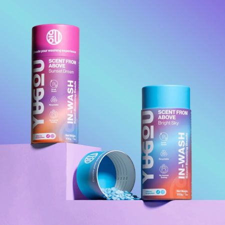 Yugou voňavé perličky do práčky IN-WASH, Bright Sky, 200g