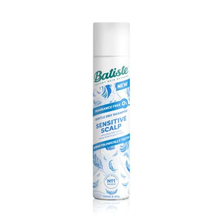 Batiste suchý šampón Sensitive pre citlivú pokožku hlavy, 200 ml