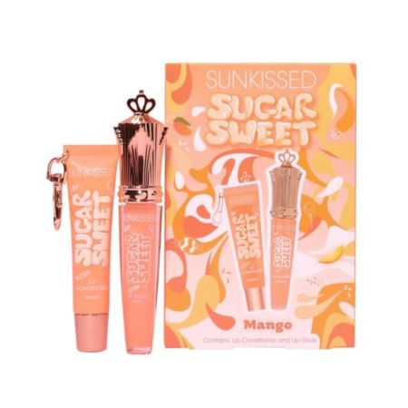 Sunkissed lesk a balzam na pery Sugar Sweet, Mango, 6ml+16ml