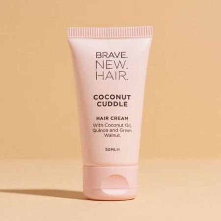 Brave New Hair bezoplachový hydratačný krém na vlasy, Coconut Cuddle, 50ml