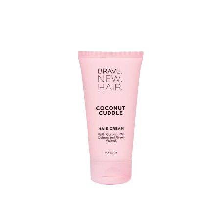 Brave New Hair bezoplachový hydratačný krém na vlasy, Coconut Cuddle, 50ml
