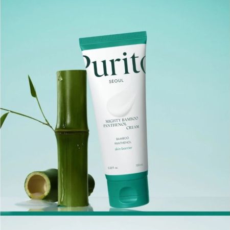 PURITO hydratačný krém s panthenolom a bambusom Mighty Bamboo Panthenol Cream, 100ml