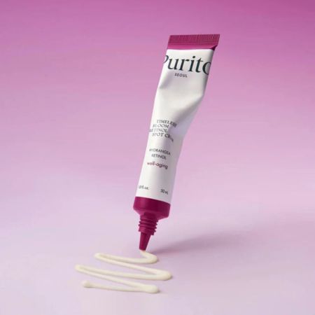 PURITO krém proti vráskam Timeless Bloom Retinol Spot Cream, 30ml