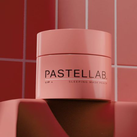Pastel Cosmetics vyživujúca nočná maska na pery, Pastel Lab Lip Sleeping Mask Peach, 10 g