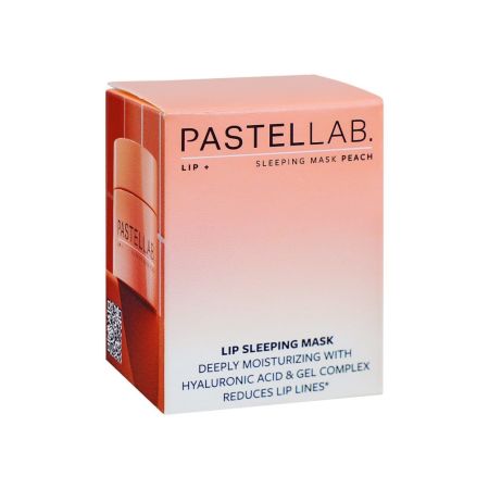 Pastel Cosmetics vyživujúca nočná maska na pery, Pastel Lab Lip Sleeping Mask Peach, 10 g