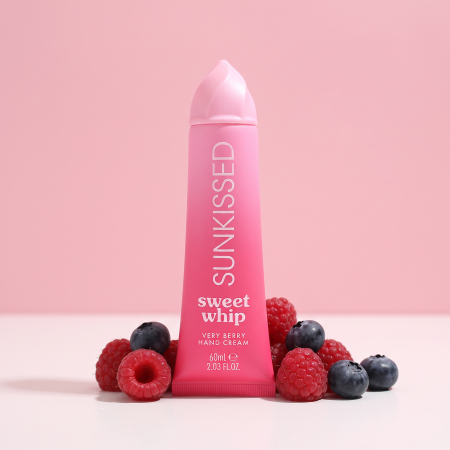 Sunkissed šľahaný krém na ruky Very Berry, 60ml