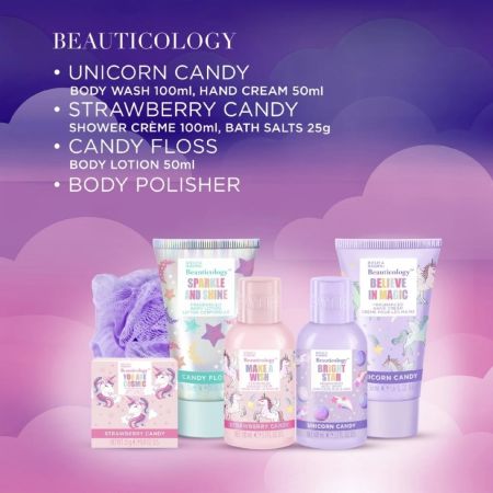 Baylis & Harding darčeková sada telovej starostlivosti Unicorn, 6ks