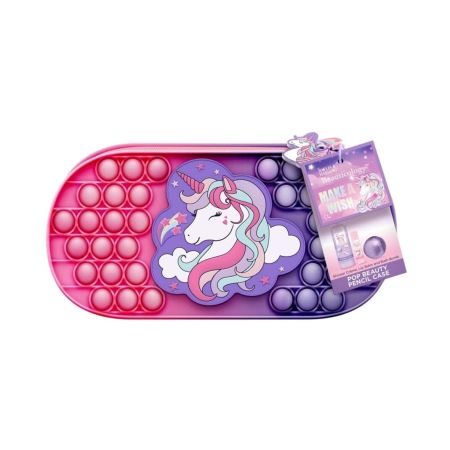 Baylis & Harding darčeková sada starostlivosti o telo a pery v Pop It púzdre Unicorn, 3ks