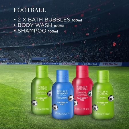 Baylis & Harding darčeková sada so starostlivosťou o telo a vlasy Football, 4ks