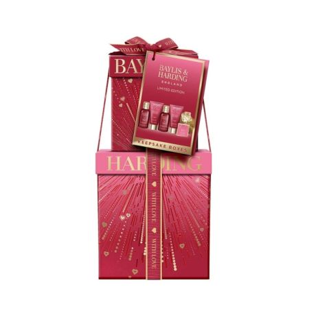Baylis & Harding darčeková sada starostlivosti o telo Midnight Cherry, 6 ks