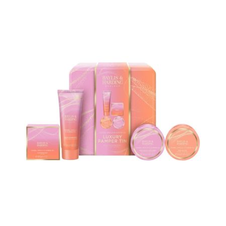 Baylis & Harding darčeková sada starostlivosti o telo Jojoba, Vanilla & Almond Oil, 4 ks