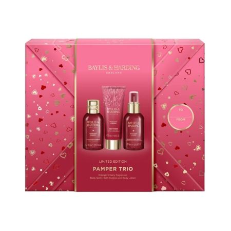 Baylis & Harding darčeková sada starostlivosti o telo Midnight Cherry, 3 ks
