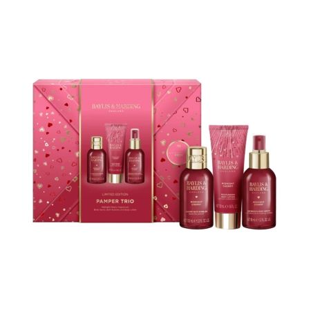 Baylis & Harding darčeková sada starostlivosti o telo Midnight Cherry, 3 ks