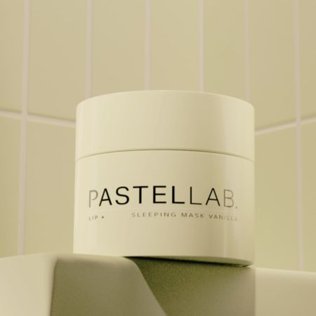 Pastel Cosmetics vyživujúca nočná maska ​​na pery, Pastel Lab Lip Sleeping Mask Vanilla, 10g