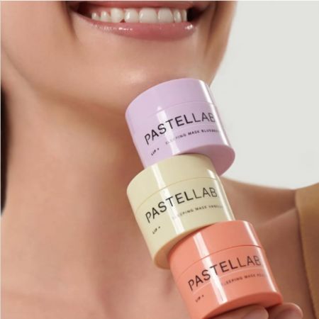 Pastel Cosmetics vyživujúca nočná maska ​​na pery, Pastel Lab Lip Sleeping Mask Vanilla, 10g