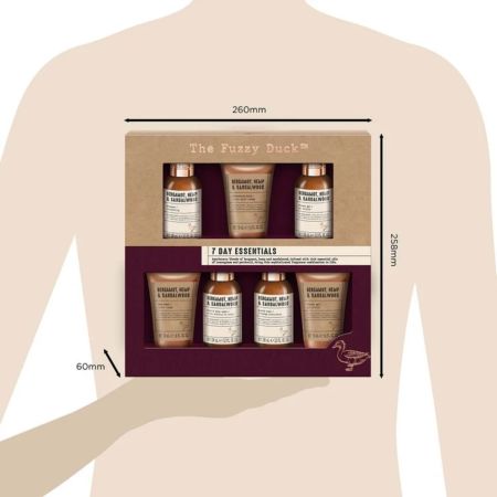 Baylis & Harding darčeková sada starostlivosti o telo Bergamot, Hemp & Sandalwood, 7 ks