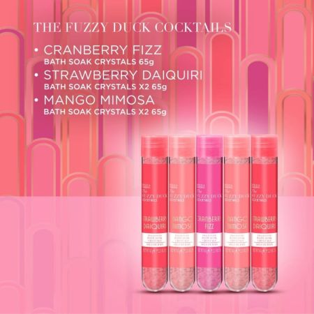 Baylis & Harding darčeková sada solí do kúpeľa The Fuzzy Duck Cotswold Cocktails, 5 ks
