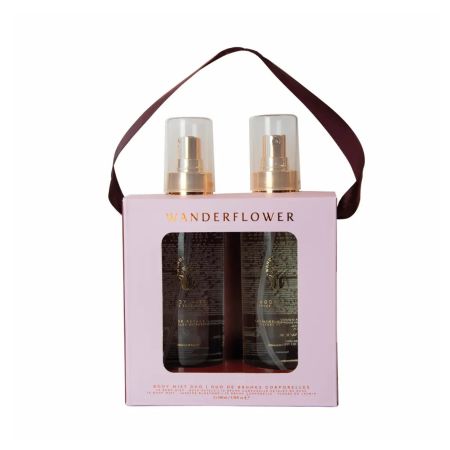 Wanderflower darčeková sada telových hmlov Rose Petals & Jasmine Blossom, 2ks