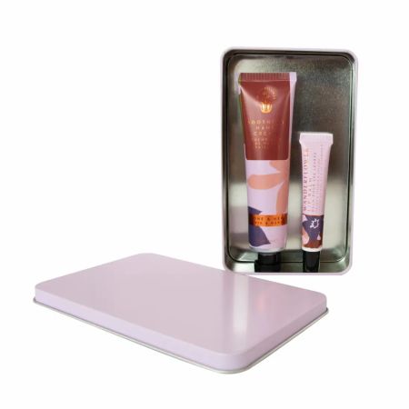 Wanderflower darčeková sada pre hebké ruky a pery Soothing Hand & Lip Gift Set, Jasmin & Neroli, 2ks