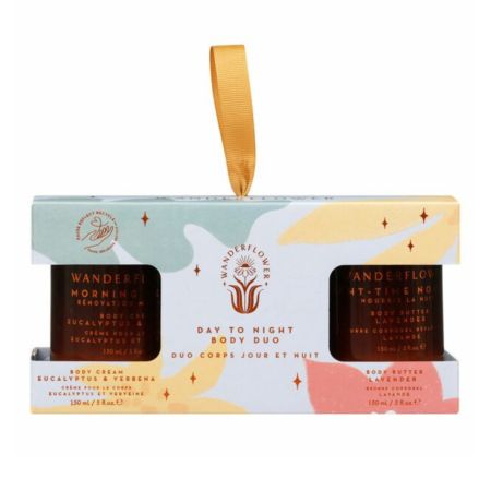 Wanderflower darčeková sada telový krém a telové maslo, Day to Night Body Duo, 2ks