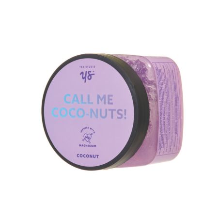 Yes Studio šľahaný telový peeling s magnéziom a vôňou kokosu, Call Me Coco-Nuts, 400g