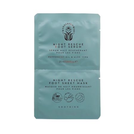 Wanderflower darčeková sada hydratačných a regeneračných masiek pred spaním, 6ks