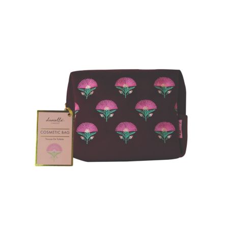 danielle creations kozmetická taštička s kvetinami, malá