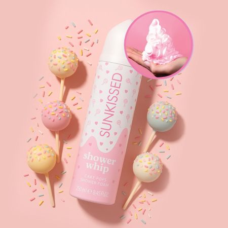 Sunkissed šľahačková sprchová pena Shower Whip Cake Pops, 250ml