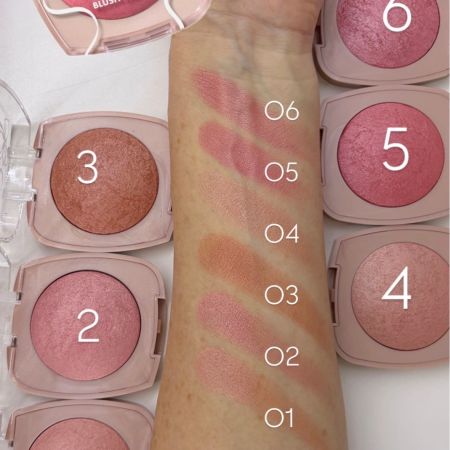 Deborah Milano zapekaná lícenka a rozjasňovač v jednom Baked with Love Blush Lighter, 16,5 g