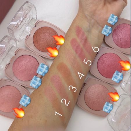 Deborah Milano zapekaná lícenka a rozjasňovač v jednom Baked with Love Blush Lighter, 16,5 g