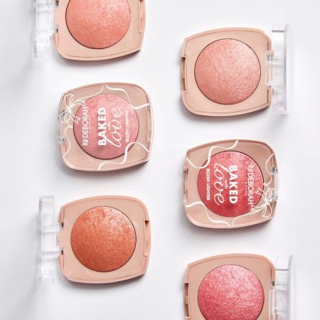 Deborah Milano zapekaná lícenka a rozjasňovač v jednom Baked with Love Blush Lighter, 16,5 g