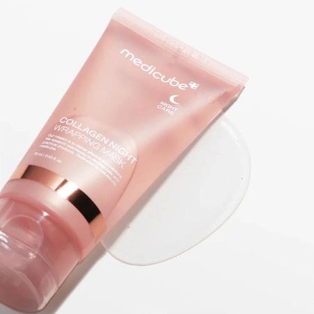 Medicube zlupovacia nočná pleťová maska ​​s kolagénom, Collagen Night Wrapping Mask, 75ml