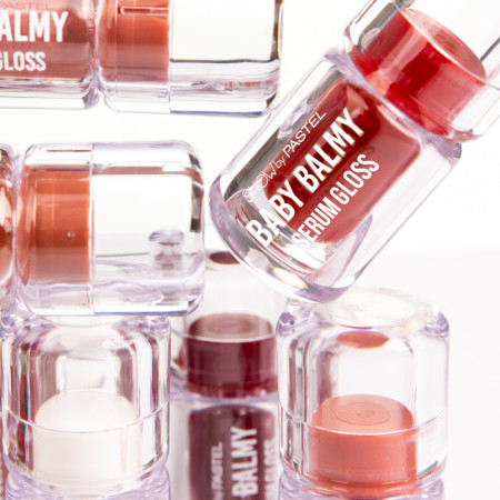 Pastel Cosmetics lesk na pery s ošetrujúcim sérom, Baby Balmy Serum Gloss, 3,2ml