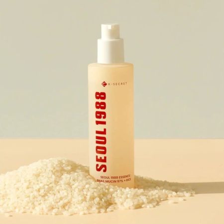 KSECRET hydratačné pleťové sérum Snail Mucin 97% + Rice, 100ml