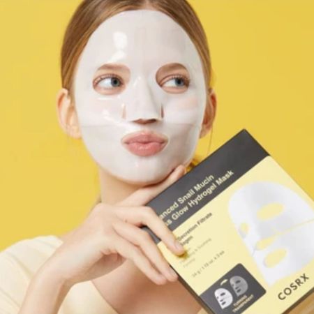 COSRX hydratačná hydrogelová maska Snail Mucin Glass Glow, 1 ks