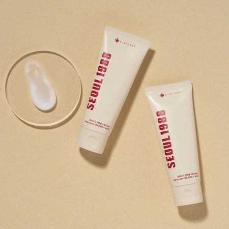 KSECRET regeneračný pleťový krém Snail Mucin 93% + Rice, 100ml